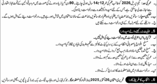 Admission Open in Military College Jhelum