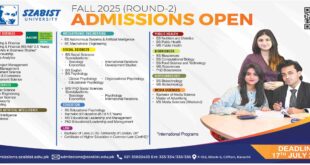 Admission Open in University of the Punjab Lahore