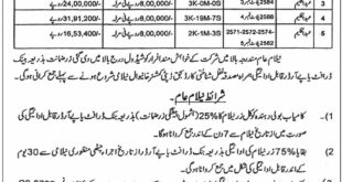 District Privatorization Committee Khanewal Tender Notice
