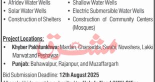 Help in Need Islamabad Tender Notice