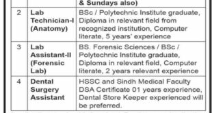 Jobs in Bahria University Karachi