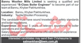 Jobs in Bibojee Group of Companies KPK