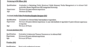 Jobs in Board of Management Sundar Industrial Estate Lahore