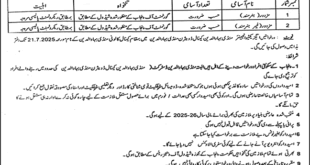 Jobs in Canal Division Mandi Bahauddin