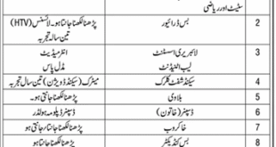 Jobs in Govt Graduate College Lahore