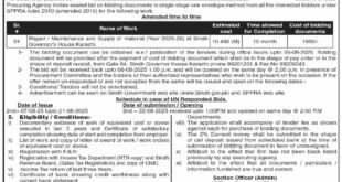Military Engineering Services Karachi Tender Notice