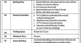 Ministry of Commerce Islamabad Tender Notice