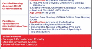 Admission Open in Lahore Medical & Dental College Lahore