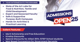 Admission Open in Punjab College Lahore