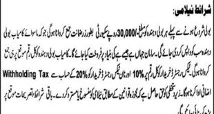 Buffelloo Research Institute Patuki Tender Notice