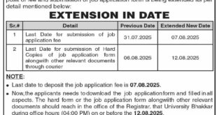 Jobs in Thal University Bhakkar