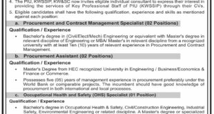 Karachi Water & Sewerage Corporation Tender Notice