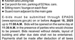 National Engineering Services Pakistan Private Limited Lahore Tender Notice