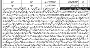 Tehsil Municipal Administration Dawood Shah Tender Notice